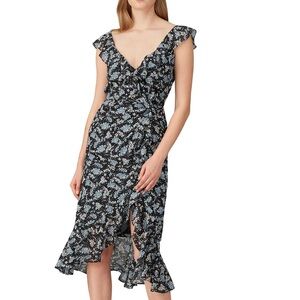 Veronica Beard Floral Amal Dress Size 8